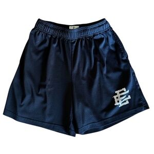 Eric Emanuel EE Basic Black Mesh Shorts Size L Made in New York